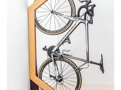 Wooden Bike Vertical Rack