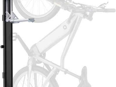 MONTEK Automatic Lift EBike Rack – Fits 24-29" Tires, Heavy-Duty Vertical Wall Rack for Bicycles (Up to 71 lbs) - Effortless Lifting, Easy Install - Space-Saving Storage for Garage, Shed, BG