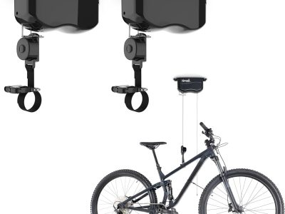 Kradl - Ceiling Mount Bike Lift and Rack. Bicycle Storage Hoist Without Electricity, Clumsy Ropes or Pulleys.
