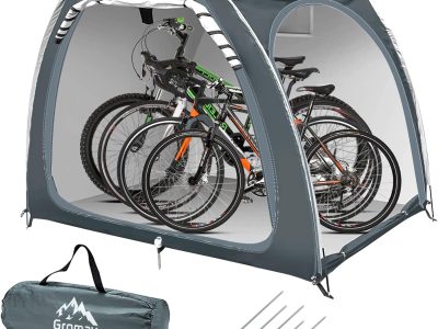 Swivel Bike wall mount with gear hooks, One Pack, Organize Garage with Bike Storage, Vertical or Ceiling Mount, heavy duty construction for bikes up to 60lbs, bike rack garage organizer