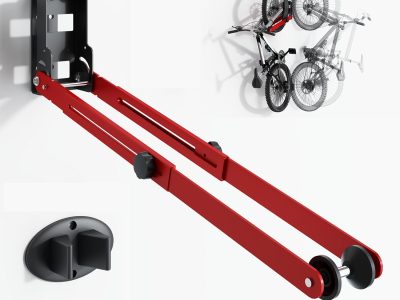 Space-Saving Garage Bicycle Rack