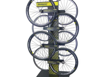 Bike Shop Floor Standing Metal Display Rack