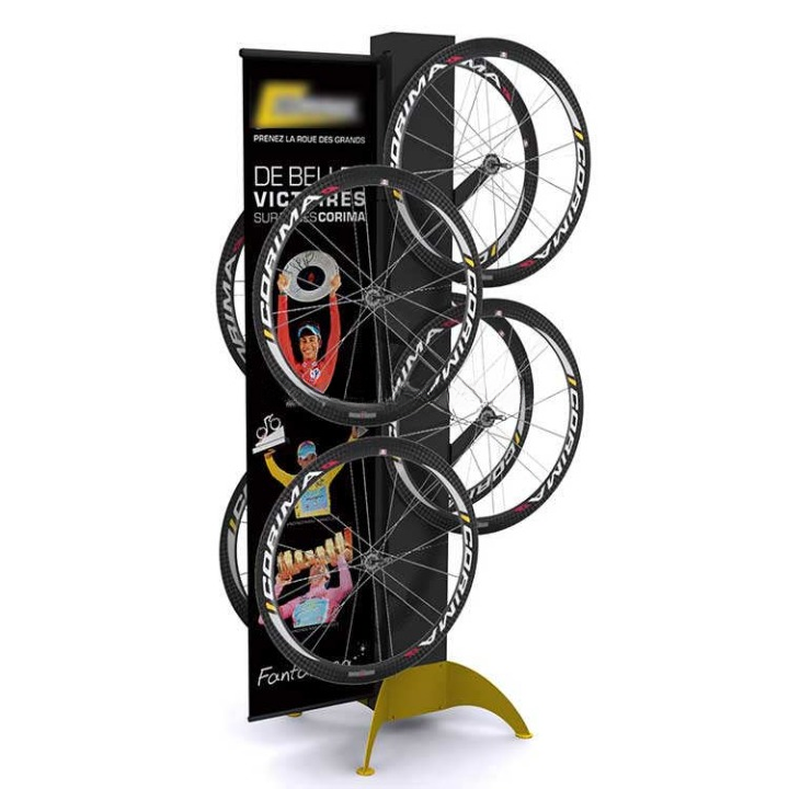 Bike Shop Floor Standing Metal Display Rack (3)
