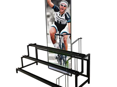 Metal Floor Electric Bike & Bicycle Display Stand