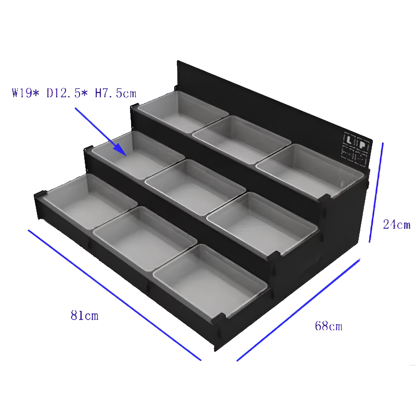 Tiered Acrylic Reptile & Insect Specimen Display Case (1)